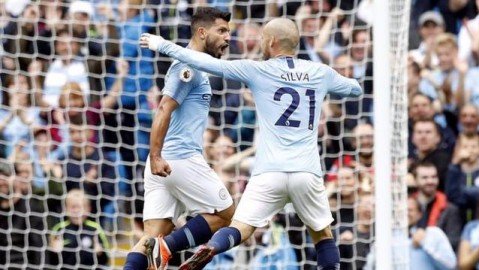 阿森纳绝平曼城 哈兰德首秀破门马丁内利救主